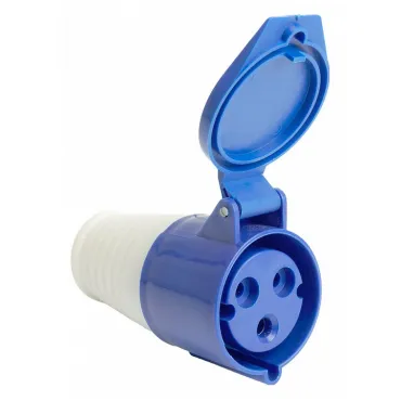 Розетка переносная разборная 2P+PE с крышкой Stekker ST 49439 Розетка переносная разборная 2P+PE с крышкой Stekker ST 49439