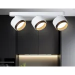 Светильник накладной TN71291/3 WH/BK белый/черный GX53/3 max 12W 400*95*137 от NovaLamp