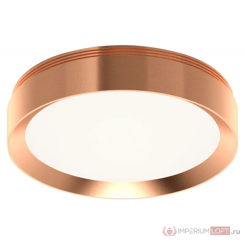 Насадка передняя для корпуса светильника N8126 PPG золото розовое полированное D85*H18,5mm Out15mm GX53 от NovaLamp