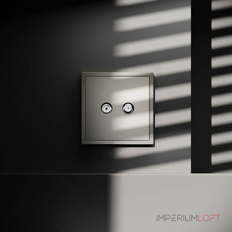 ТВ-розетка и SAT-розетка оконечная без рамки Voltum S70 VLS060404 от ImperiumLoft ТВ-розетка и SAT-розетка оконечная без рамки Voltum S70 VLS060404 от ImperiumLoft