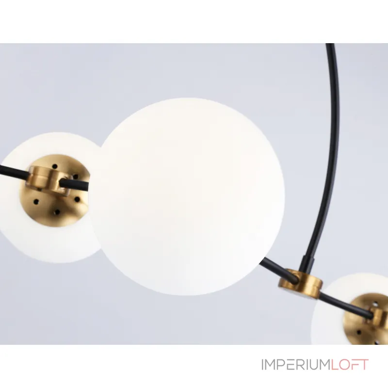 Подвесной светильник TR2555/6 BK/SB черный/бронза E27/6 max 60W 1160*600*450 от NovaLamp