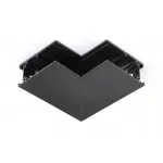 Коннектор угловой внутренний для накладного шинопровода Magnetic GL3378 BK черный 85*85*H26.9 от NovaLamp