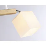 Подвесной светильник TR9511/2 WH/CH/FR белый/хром/белый матовый E27*2 max 40W 517*100*246 от NovaLamp
