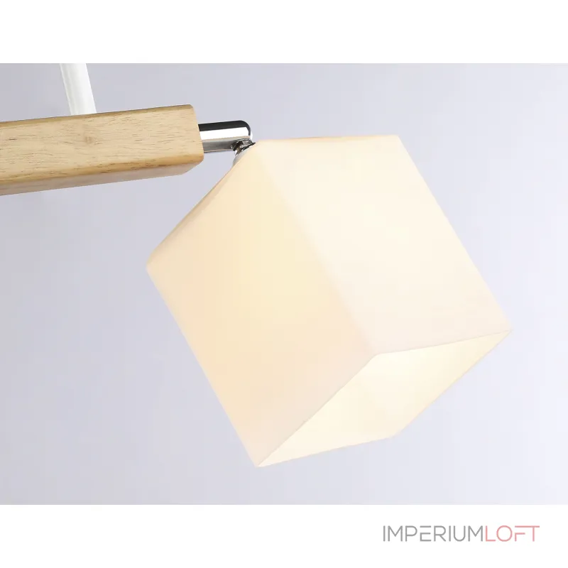 Подвесной светильник TR9511/2 WH/CH/FR белый/хром/белый матовый E27*2 max 40W 517*100*246 от NovaLamp