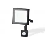 Прожектор светодиодный с датчиком движения ST8113 BK черный IP65 LED 6500K 30W 134*116*26 от NovaLamp
