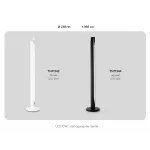 Светильник светодиодный напольный TN71342 WH белый LED 10W 4200K D60*900 от NovaLamp