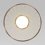 Накладной светильник Eurosvet Cesta 40018/1 LED коричневый