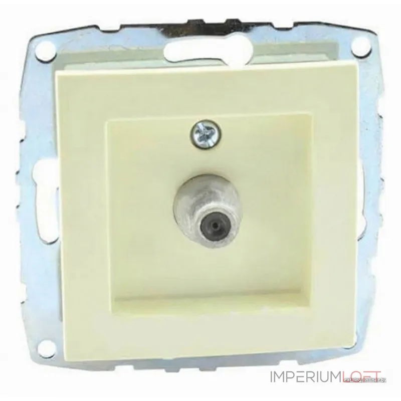 ТВ-розетка без рамки Mono Electric Despina / Larissa 500-001705-138