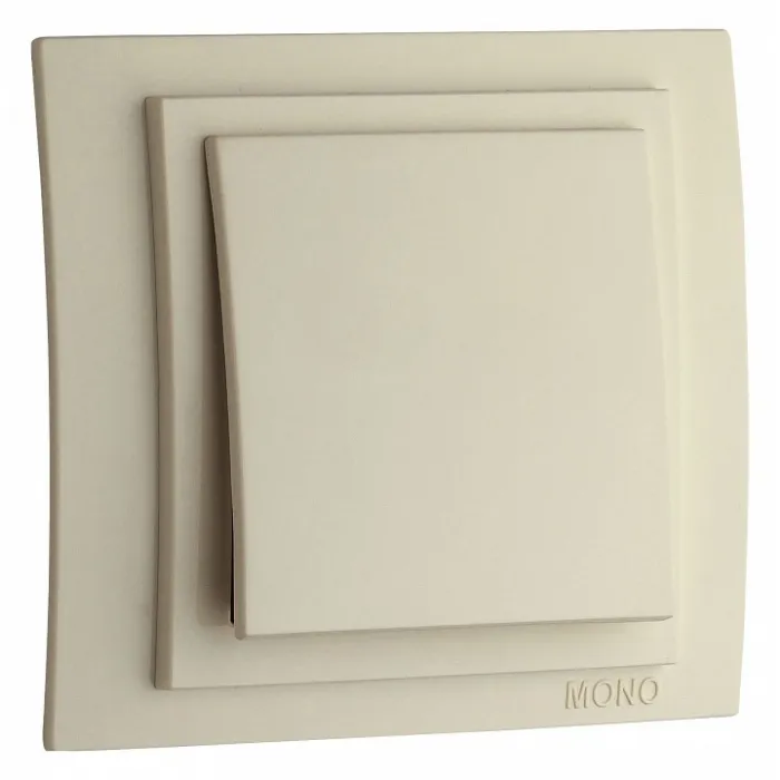 Выключатель одноклавишный Mono Electric Larissa 103-171725-100 от ImperiumLoft