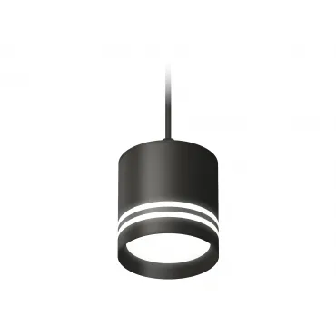 Комплект подвесного светильника GX53 с акрилом XP8111024 SBK/FR черный песок/белый матовый GX53 (A2333, C8111, N8478)