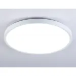 Потолочный светодиодный светильник FZ3005 WH белый IP44 33W+10W 6400+6400К D375*40 (Без ПДУ) от NovaLamp