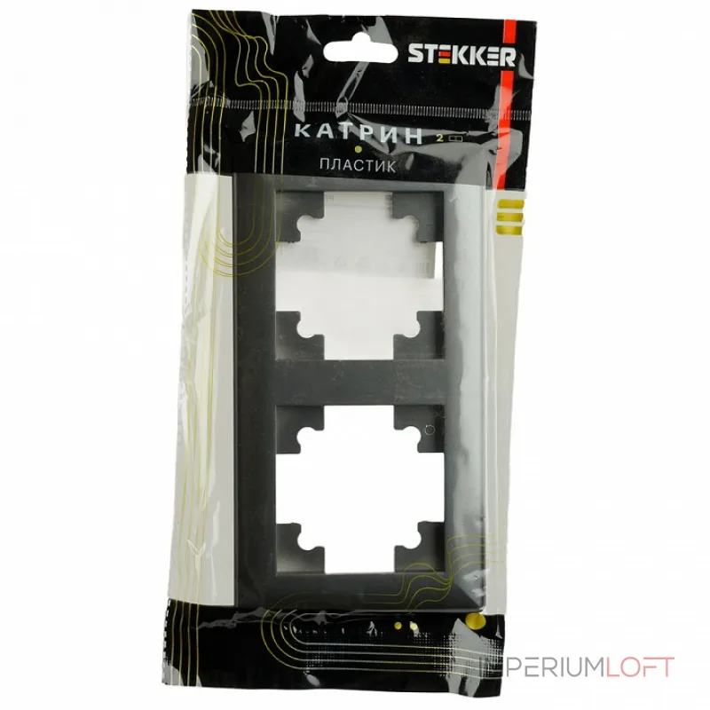 Рамка на 2 поста Stekker PFR00-7002-06 39808