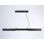 Подвесной светодиодный светильник FL5966 BK черный 48W 4200K 1200*35*1305 (Без ПДУ) от NovaLamp