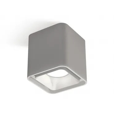 Комплект накладного светильника XS7842003 SGR/SSL серый песок/серебро песок MR16 GU5.3 (C7842, N7703) от NovaLamp