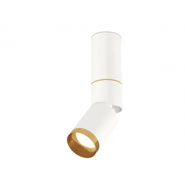 Комплект накладного поворотного светильника XM6312130 SWH/PYG белый песок/золото желтое полированное MR16 GU5.3 (C6322, A2062, A2220, C6312, N6134)