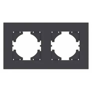 Рамка на 2 поста Gusi Electric CITY С1112-010