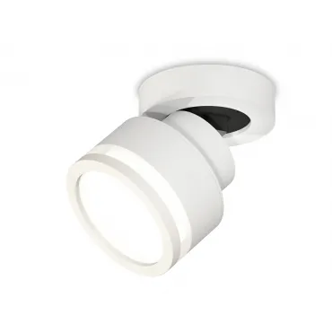 Комплект накладного поворотного светильника с акрилом XM8101022 SWH/FR белый песок/белый матовый GX53 (A2228, A2105, C8101, N8412)