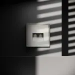 Розетка двойная Ethernet RJ-45 без рамки Voltum S70 VLS060204 от ImperiumLoft