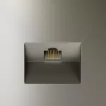 Розетка компьютерная встраиваемая S70 RJ45 кат.6 (шелк) Voltum VLS060104