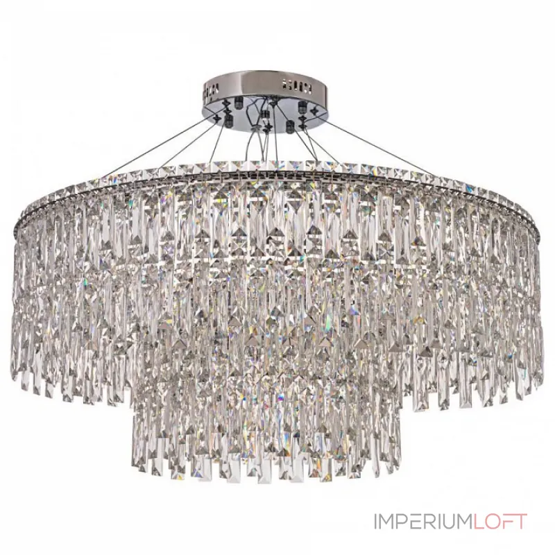 Подвесная люстра Arti Lampadari Ovindoli Nickel Ovindoli L 1.5.80+40.100 N