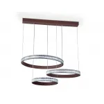 Потолочный светодиодный светильник с пультом FA6162 CF кофе 99W 720*500*900 (ПДУ РАДИО 2.4) от NovaLamp