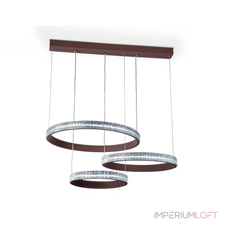 Потолочный светодиодный светильник с пультом FA6162 CF кофе 99W 720*500*900 (ПДУ РАДИО 2.4) от NovaLamp