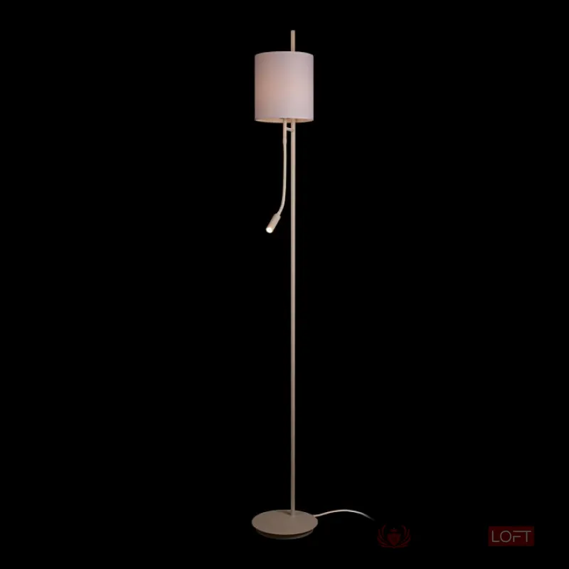 Торшер с подсветкой Loft it Ritz 10253F/B White от ImperiumLoft