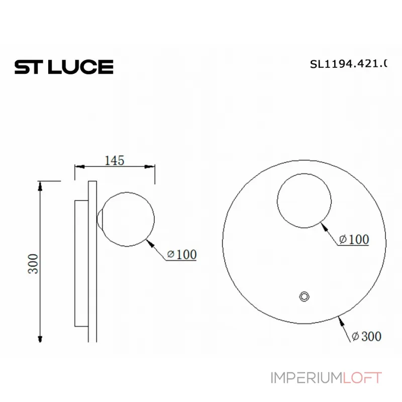 Накладной светильник ST-Luce Earthy SL1194.421.01 от ImperiumLoft Накладной светильник ST-Luce Earthy SL1194.421.01 от ImperiumLoft