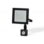 Прожектор светодиодный с датчиком движения ST8113 BK черный IP65 LED 6500K 30W 134*116*26 от NovaLamp