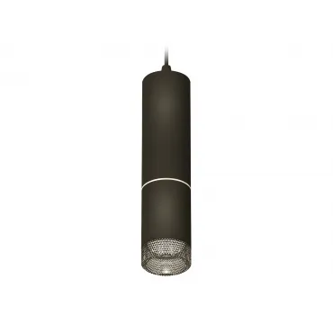 Комплект подвесного светильника с композитным хрусталем XP6313010 SBK/BK черный песок/тонированный MR16 GU5.3 (A2302, C6343, A2060, C6313, N6151)