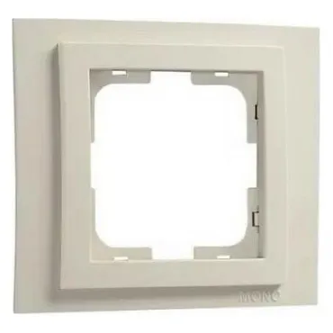 Рамка на 1 пост Mono Electric Larissa 103-010100-160