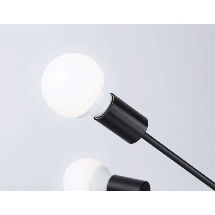 Потолочный светильник в стиле лофт TR80402/6 BK черный E27/6 max 60W D780*150 от NovaLamp