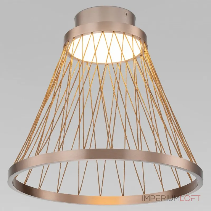 Накладной светильник Eurosvet Cesta 40018/1 LED коричневый