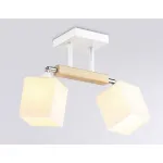 Подвесной светильник TR9511/2 WH/CH/FR белый/хром/белый матовый E27*2 max 40W 517*100*246 от NovaLamp