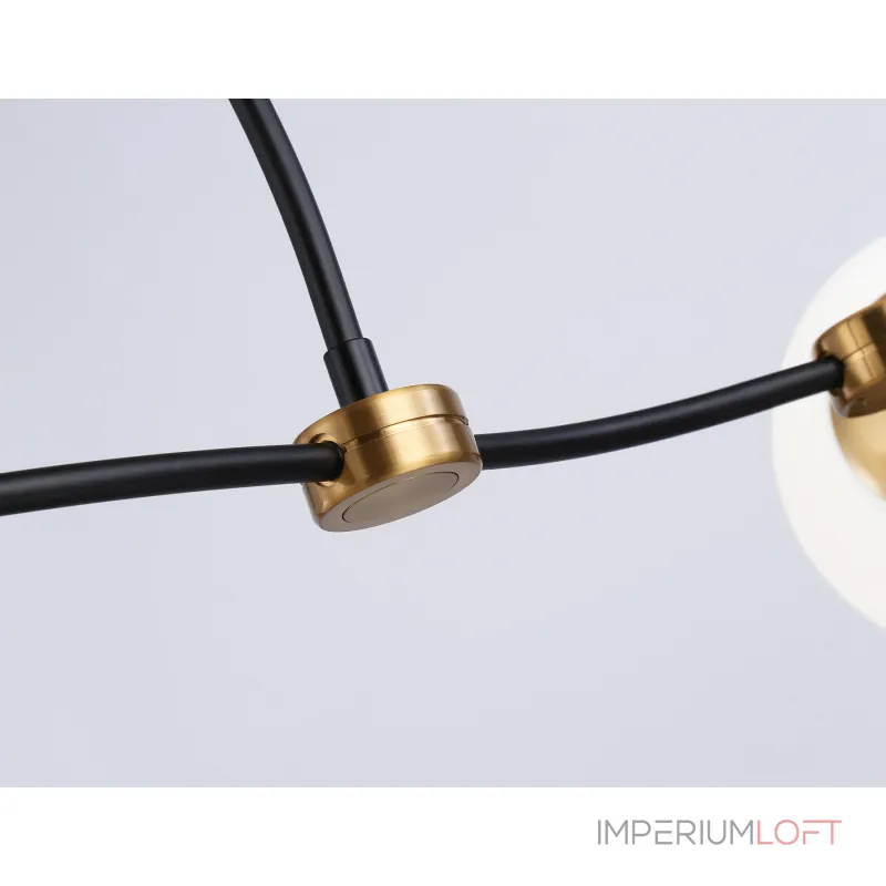 Подвесной светильник TR2555/6 BK/SB черный/бронза E27/6 max 60W 1160*600*450 от NovaLamp