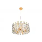 Подвесная люстра TR5061/6 GD/CL золото/прозрачный E14/6 max 40W D500*938 от NovaLamp