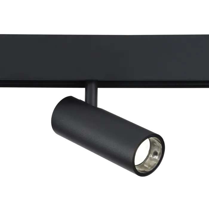 Светильник светодиодный для шинопровода Magnetic GL3823 BK черный IP20 10W 4200K 48V 24° D47*128 от NovaLamp