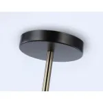Подвесной светильник со сменной лампой TR8225/2 BK/SB черный/бронза E27/2 max 40W 510*165*190 от NovaLamp