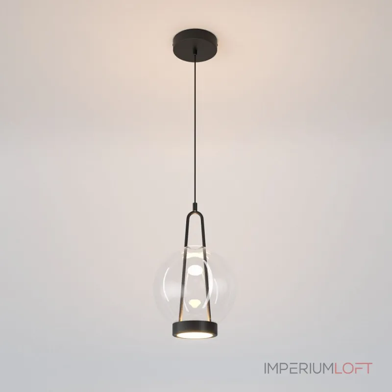 Подвесной светильник Eurosvet Frasco 50267/1 LED черный от ImperiumLoft
