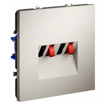 Розетка акустическая без рамки Voltum S70 VLS060303