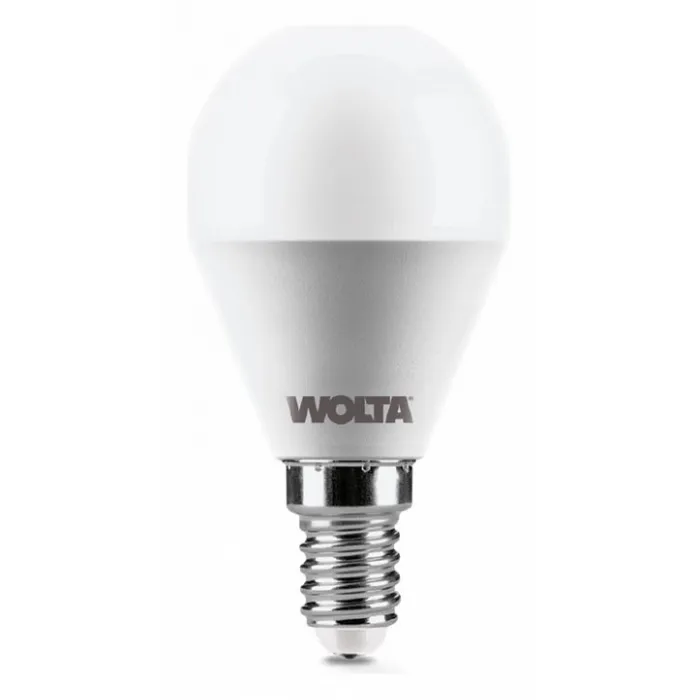 Лампа светодиодная Wolta E14 10Вт 6500K 25W45GL10E14 от ImperiumLoft