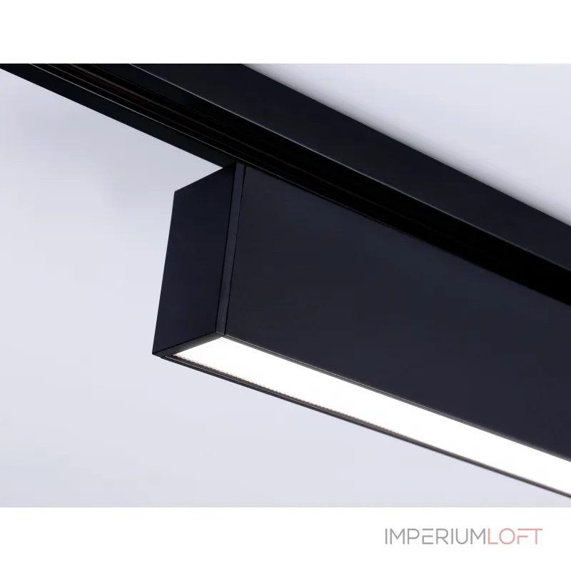 Светильник светодиодный трековый GL6777 BK черный LED 24W 4200K 600*22*48 от NovaLamp
