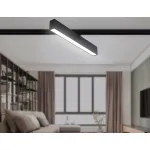 Светильник светодиодный трековый GL6777 BK черный LED 24W 4200K 600*22*48 от NovaLamp
