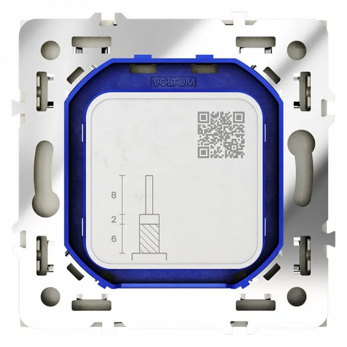 ТВ-розетка и SAT-розетка оконечная без рамки Voltum S70 VLS060404 от ImperiumLoft