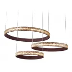 Потолочный светодиодный светильник с пультом FA6162 CF кофе 99W 720*500*900 (ПДУ РАДИО 2.4) от NovaLamp