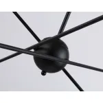 Подвесной светильник в стиле лофт TR80435/6 BK/GD черный/золото E27/6 max 60W D950*730 от NovaLamp