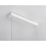 Светильник подвесной светодиодный FL5831 WH белый 25W 3000K/4200K/6400K 1037*17.5*750 (без ПДУ) от NovaLamp