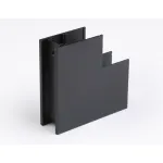 Коннектор угловой внутренний для накладного шинопровода Magnetic GL3378 BK черный 85*85*H26.9 от NovaLamp