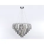 Подвесная люстра с хрусталем TR5257/11 CH/CL хром/прозрачный E27*11 max 40W D600*400 от NovaLamp