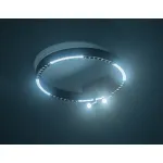 Светильник потолочный светодиодный FL5806/1+2 BK черный 25W 3000K/4200K/6400K D400*95 (без ПДУ) от NovaLamp